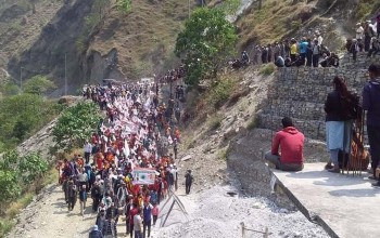 दार्चुलामा एमालेको र्यालीमा सहभागी एक महिलाको मृत्यु 